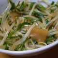 conn's cooksnap of when they made もやしとザーサイのナムル.