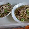 バニラ杏仁's cooksnap of when they made 海苔バター♪きのことベーコンの磯パスタ♪.