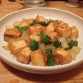 鬼瓦龍馬ん太郎's cooksnap of when they made 厚揚げと玉ねぎ・ピーマンの酢醤油炒め☆.