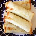 sanharu's cooksnap of when they made 春巻きの皮でバナナパイ.