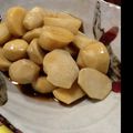 ともももももえ's cooksnap of when they made ルクエスチームケースで！里芋の煮ころがし.