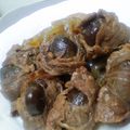 maruru-nn's cooksnap of when they made 角煮風。。栗と豚バラのさっぱり煮.