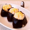 ☆yumix☆'s cooksnap of when they made たまマヨおにぎり.