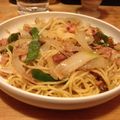 鬼瓦龍馬ん太郎's cooksnap of when they made シンプルピーマンと玉ねぎのパスタ.