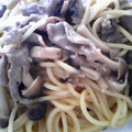 ちゃっきぃさん's cooksnap of when they made 簡単！美味しい☆豚肉ときのこの和風パスタ.