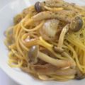 はっぴーはりぼ's cooksnap of when they made * めんつゆDE簡単♪和風パスタ *.