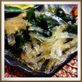 poppys's cooksnap of when they made 簡単ヘルシー☆わかめと糸寒天の酢の物♪.