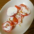 メルティローズ's cooksnap of when they made わさびマヨ☆おしゃれトマトスライス.