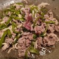 喜八＆Hacchi's cooksnap of when they made 分量簡単♪なのに本格的な青椒肉絲.