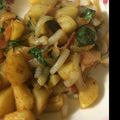 Sーモコ's cooksnap of when they made 生姜と大葉香る♪じゃが芋と玉葱の炒め物✿.