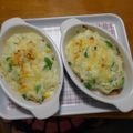 ワッキー製菓's cooksnap of when they made 塩鮭とじゃが芋のグラタン.