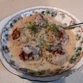 ponnko's cooksnap of when they made フィンランドのミートボールスープ.