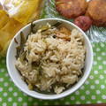 ママフィオ's cooksnap of when they made わらびと干しエビの中華風味炊き込みご飯.