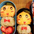 もこもこにこちゃん's cooksnap of when they made ふなっし〜キャラ弁だなっしー（≧∇≦）.