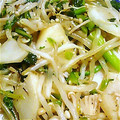 koroo16's cooksnap of when they made かぶもやし炒め.