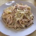 ステルトミチル's cooksnap of when they made キャベツとしめじのクリームパスタ.
