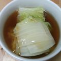 ☆toshimin☆'s cooksnap of when they made 白菜のおひたし＋あんかけ.
