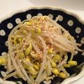 ででお's cooksnap of when they made 簡単！ゴマたっぷりモヤシナムル！.