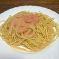 みるく○＊・'s cooksnap of when they made 白だしで簡単なのに極ウマの明太子パスタ.