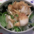 volvol's cooksnap of when they made 長芋と水菜のサラダ★ゆずごしょう風味.