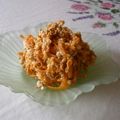 四季のキッチン's cooksnap of when they made にんじんの白和え☆クルミの香りで.