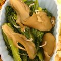 kiyoねぇ's cooksnap of when they made 小松菜としめじのおひたしでカルシウム☆.