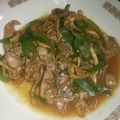 うららか３'s cooksnap of when they made 豚肉とピーマンのオイスターソース炒め.