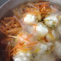 腹ペコモンスター's cooksnap of when they made 『秋刀魚の味噌つみれ〜おすまし〜』.