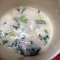 ねこここーん's cooksnap of when they made ほうれん草＆長いものとろとろスープ.