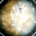 riririo's cooksnap of when they made ＊簡単！ふわふわ卵とエリンギの中華スープ.