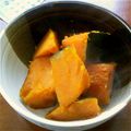 ほわいとりぼん's cooksnap of when they made 秋の味覚ホクホクカボチャの減塩煮物.