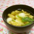 赤い電話's cooksnap of when they made かぶと油揚げの味噌汁.