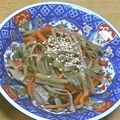 ぽんゆかこ's cooksnap of when they made 冷凍保存できる「ゴボウのきんぴら」.