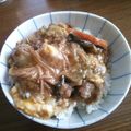 しげくん☆'s cooksnap of when they made 牛すき焼き丼.
