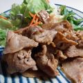 気まぐれ♡雨おんな's cooksnap of when they made ポン酢で簡単豚ロース薄切り肉の生姜焼き.