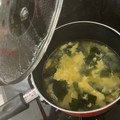 ☆ななmizu☆'s cooksnap of when they made 豆苗のかきたまスープ.