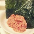 竜ヶ崎桃華's cooksnap of when they made 韓国風☆マグロのタルタル.