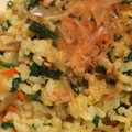 まっちゃぷりん♪'s cooksnap of when they made きんぴらごぼうﾘﾒｲｸ 炒飯.