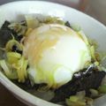 mmiRmyu's cooksnap of when they made 鰻のタレで温たま丼☆一人ごはん.