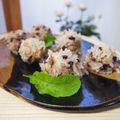 あっぷるカモミール's cooksnap of when they made 雑穀を摂りましょう♪黒米シュウマイ.