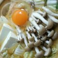 あっつまーく's cooksnap of when they made 生秋鮭と白菜と豆腐入り味噌煮込み鍋.