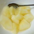 p.bird's cooksnap of when they made レンジで簡単♪白のりんごのコンポート.