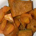 yosi0720's cooksnap of when they made レンジでかぼちゃの煮物.