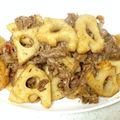 黒ベリー's cooksnap of when they made 牛肉と蓮根のきんぴら.