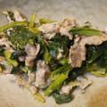 とむひま's cooksnap of when they made 小松菜と豚肉のマヨ炒め.