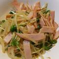 とむひま's cooksnap of when they made ☆もやし＆貝割れのピリ辛ゴマ酢和え☆.