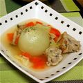 hitomi1887's cooksnap of when they made まるごと新玉ねぎのコンソメスープ.