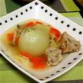 hitomi1887's cooksnap of when they made まるごと新玉ねぎのコンソメスープ.