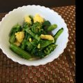 くららママ♡'s cooksnap of when they made 菜の花のからしあえ❁炒り卵入り♥.