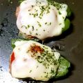 ﾋﾟﾛﾐ♡'s cooksnap of when they made ピーマンの肉詰め on チーズ.